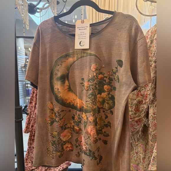NEW Jaded Gypsy Moonscapes Moon Dance Tee - Picture 4 of 4